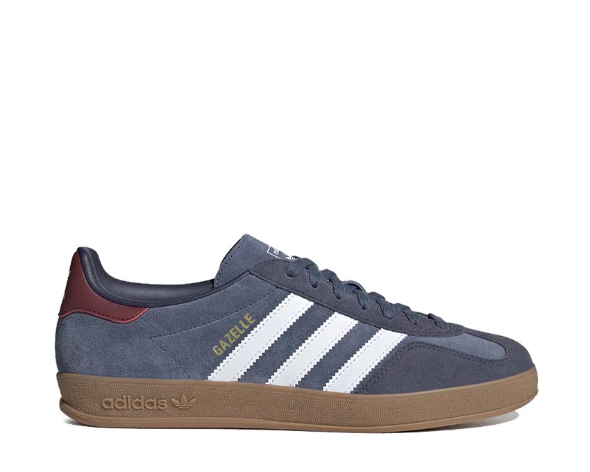 Adidas Gazelle Indoor Shadow Navy — sneaker unisexe bleu marine foncé indoor