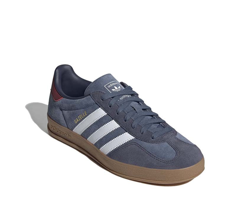 Adidas Gazelle Indoor Shadow Navy semelle — semelle caoutchouc plate navy