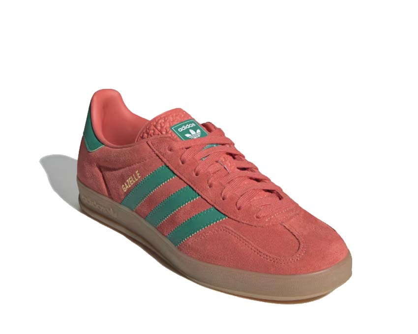 Adidas Gazelle Indoor Preloved Scarlet semelle — semelle caoutchouc plate indoor