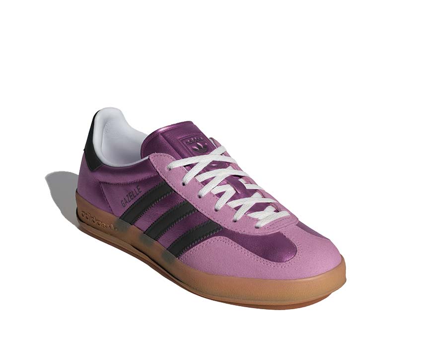 Adidas Gazelle Indoor W Bliss Lilac semelle — semelle Gum contrastée