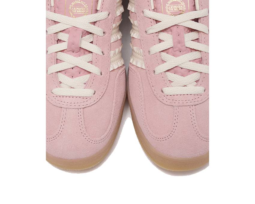 Adidas Gazelle Indoor W Wonder Mauve vista lateral — parte superior ante