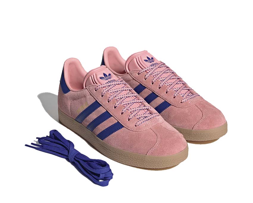 Adidas Gazelle W Semi Pink Spark suola — suola in gomma sottile e flessibile