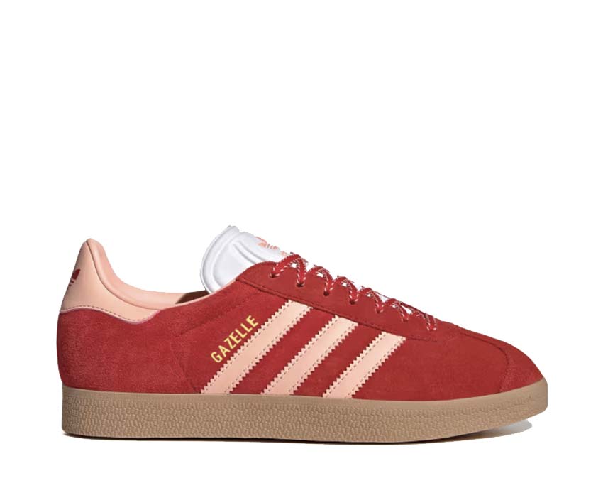 Adidas Gazelle W Better Scarlet — Damen Sneaker Wildleder rot Gummisohle