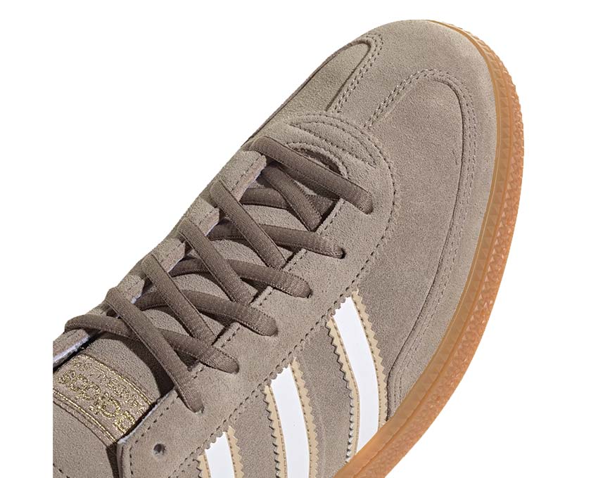 Adidas Handball Spezial Chalky Brown vue latérale — silhouette handball vintage