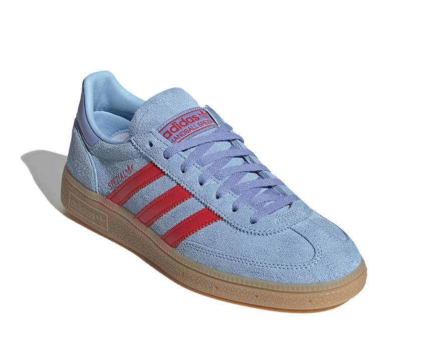 Adidas Handball Spezial Glow Blue semelle — gomme plate caoutchouc indoor