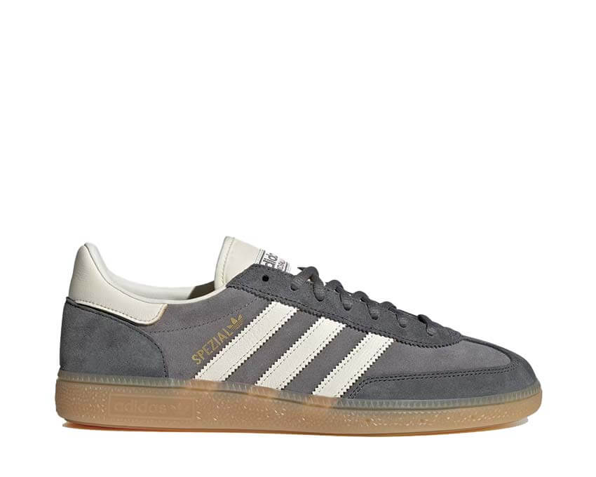 Adidas Handball Spezial Grey Four — sneaker unisexe suède gris neutre indoor