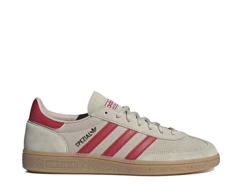 Adidas Handball Spezial Putty Grey — sneaker femme cuir suède gris handball vintage