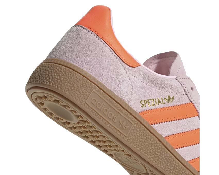Adidas Handball Spezial W Clear Pink vue latérale — profil handball vintage