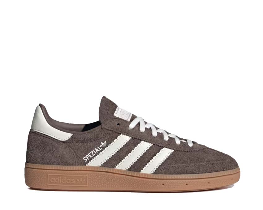 Adidas Handball Spezial W Earth Strata — sneaker femme cuir suède handball vintage