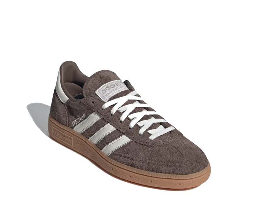Adidas Handball Spezial W Earth Strata vue latérale — 3 bandes suède profil bas