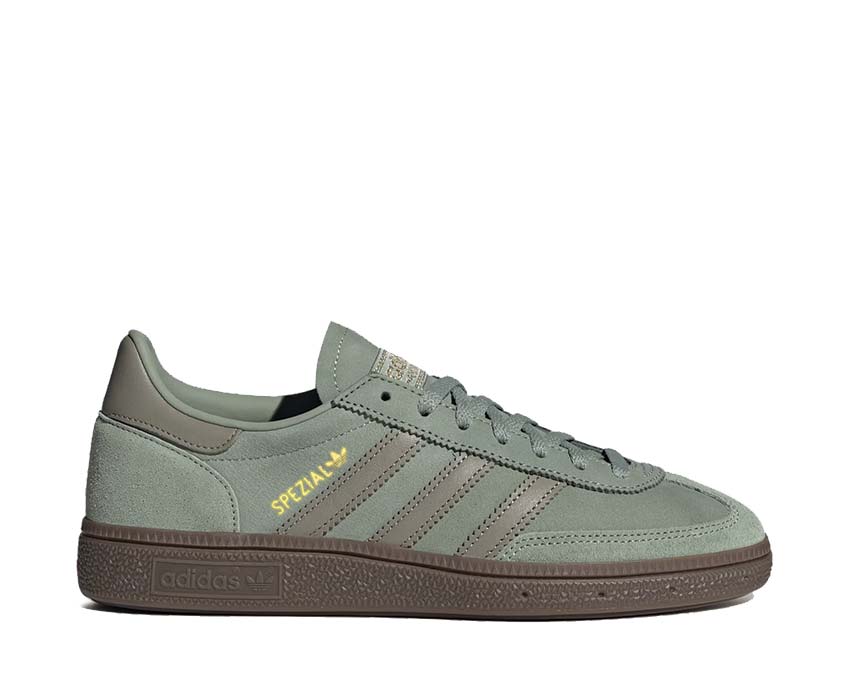 Adidas Handball Spezial W Silver Green — sneaker femme vert sauge et argent