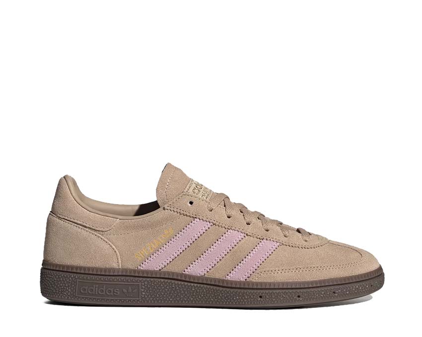 Adidas Handball Spezial W Warm Sandstone — sneaker femme suède sable handball vintage