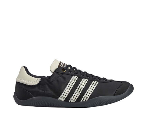 Adidas Karintha x Wales Bonner Low Satin Black — zapatilla unisex satén negro