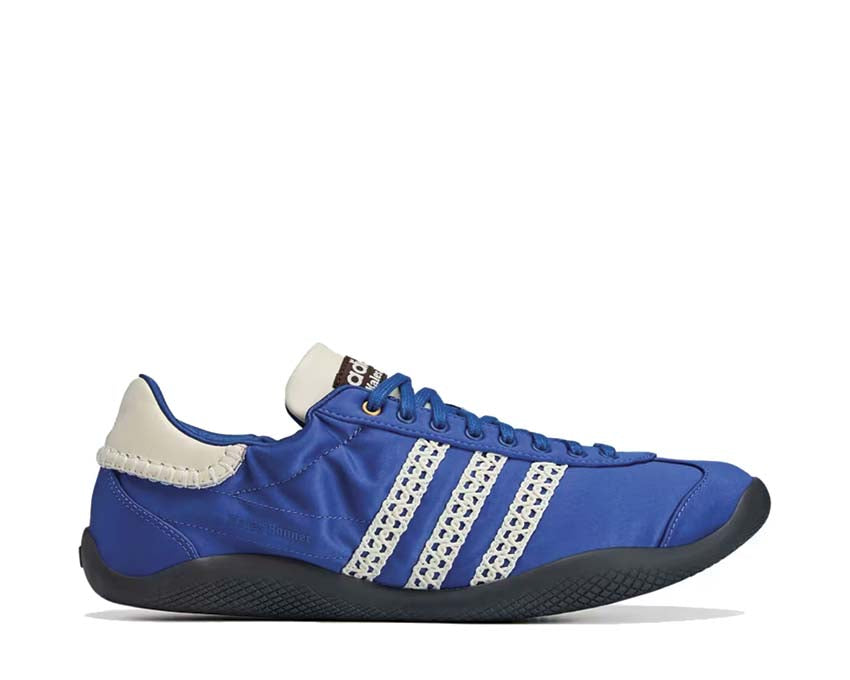 Adidas Karintha x Wales Bonner Low Satin Blue — sneaker unisexe satin brillant