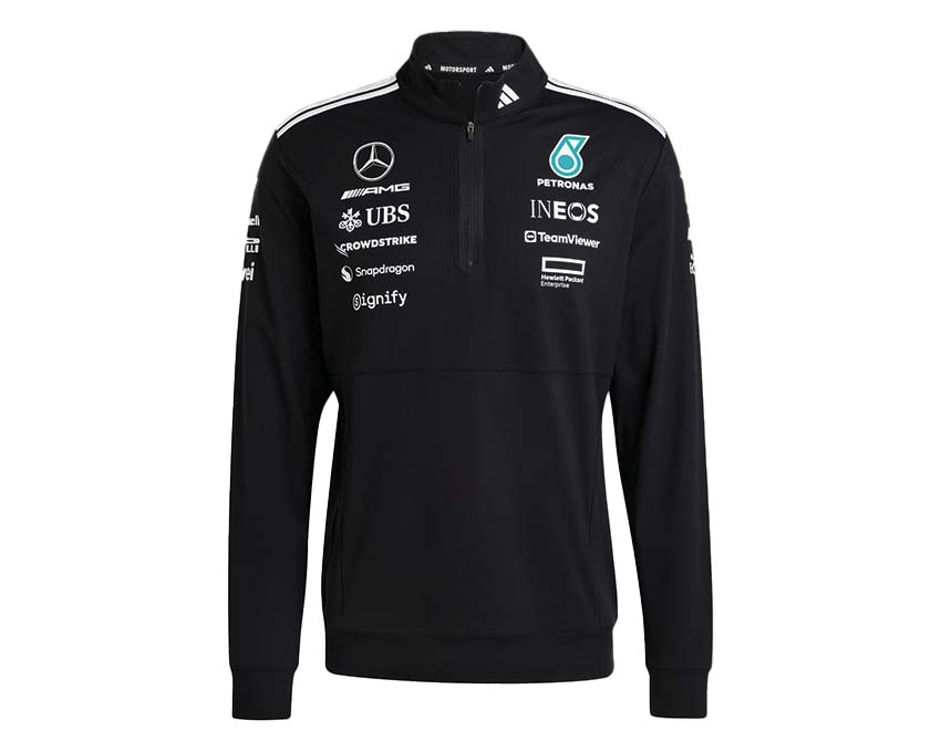 Adidas Mercedes-AMG Petronas F1 Team quarter zip — technical F1 jacket
