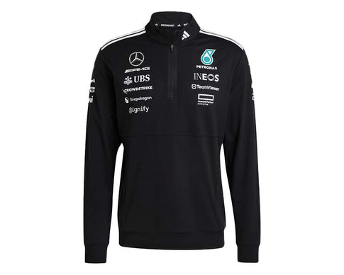Adidas Mercedes-AMG Petronas F1 Team quarter zip — technical F1 jacket
