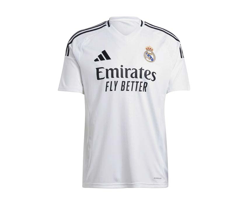 Adidas Maillot Real Madrid 24/25 Domicile — jersey officiel blanc Adidas