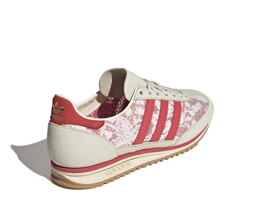 Adidas SL 72 OG W Liberty London detalle — tela estampada Liberty of London