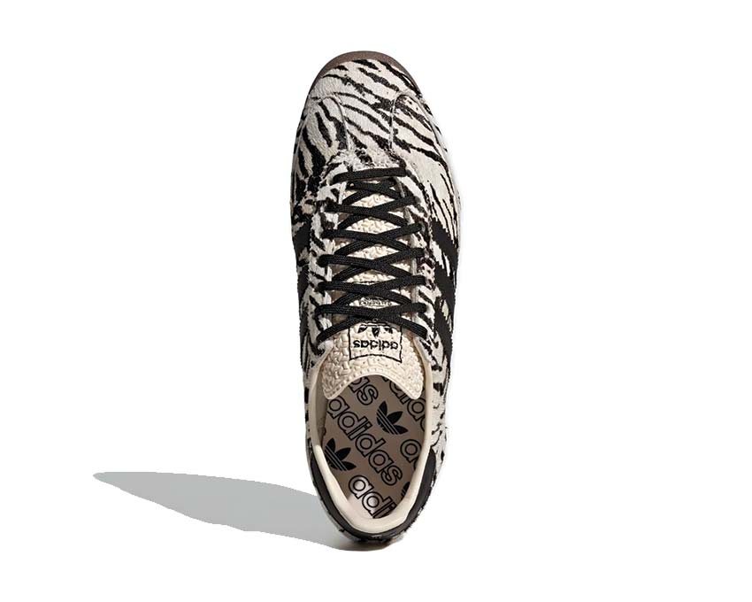 Adidas SL 72 OG W Zebra Cloud White — vue avant silhouette running vintage