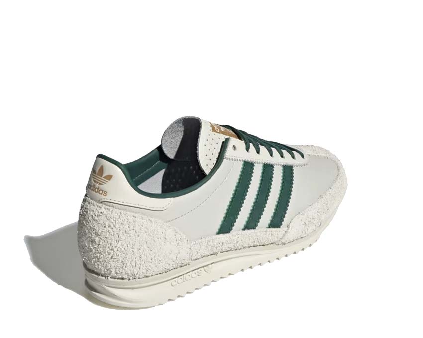 Adidas SL 72 OG W Off White Collegiate Green semelle — gomme crantée légère vintage