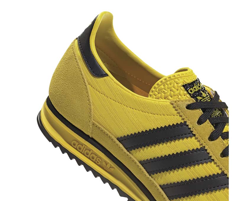Adidas SL 72 OG W Yellow vista lateral — silueta ligera