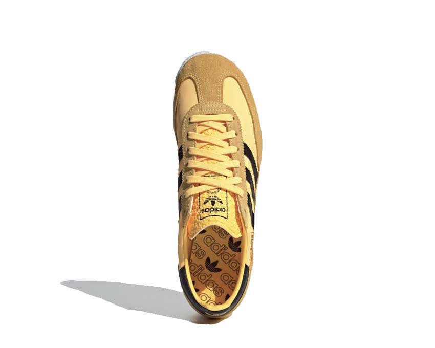 Adidas SL 72 RS Spark Core Black vue latérale — profil mesh bicolore