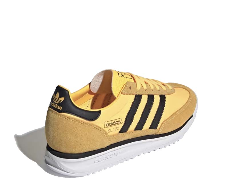 Adidas SL 72 RS Spark Core Black suela — suela goma contrastante