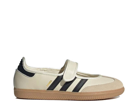 Adidas Samba Jane Cream White — sneaker femme cuir premium semelle gum