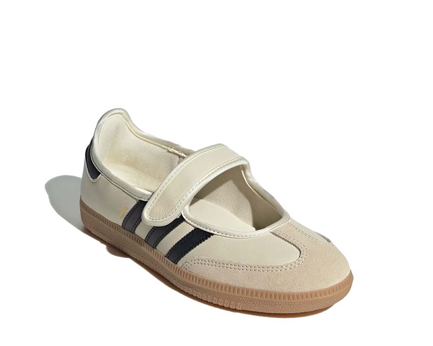 Adidas Samba Jane Cream White semelle — gomme Gum grip durable