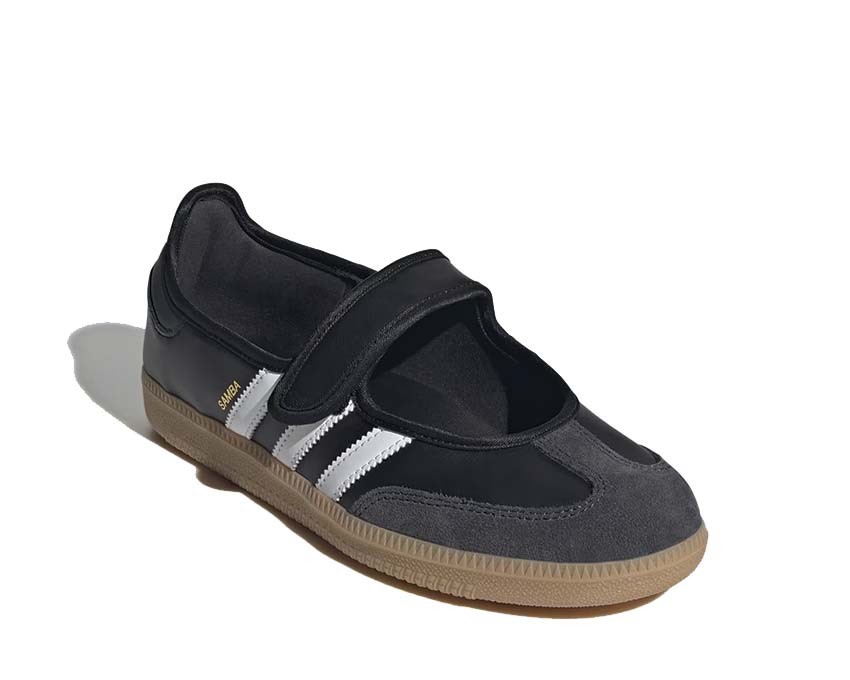 Adidas Samba Jane W Cloud White Carbon suela — suela de goma natural beige
