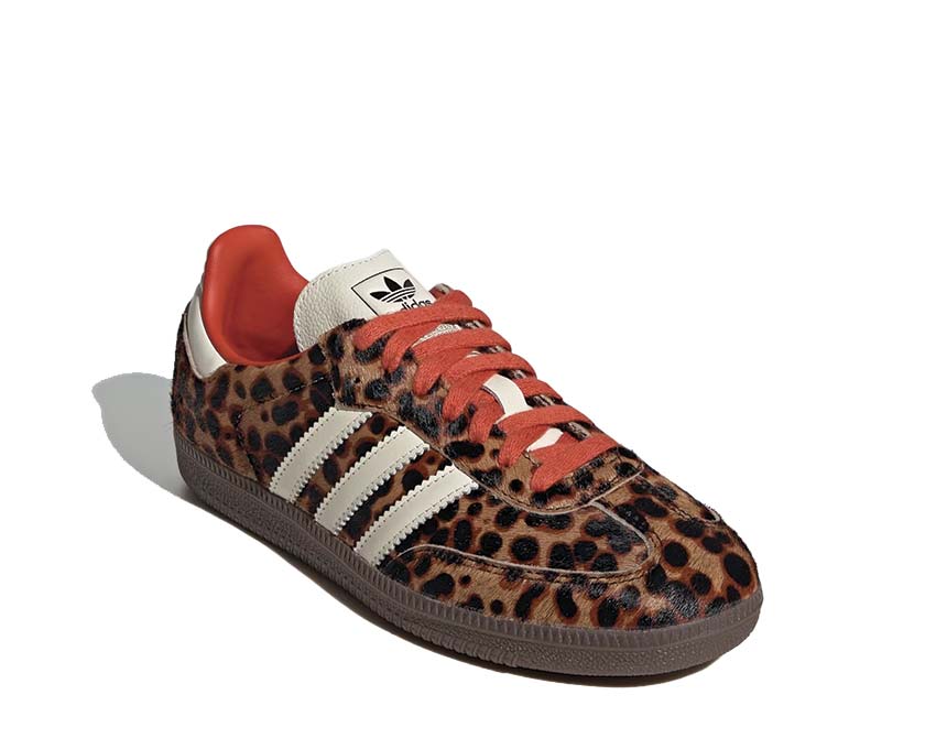 Adidas Samba OG W Leopard semelle — semelle gomme Samba