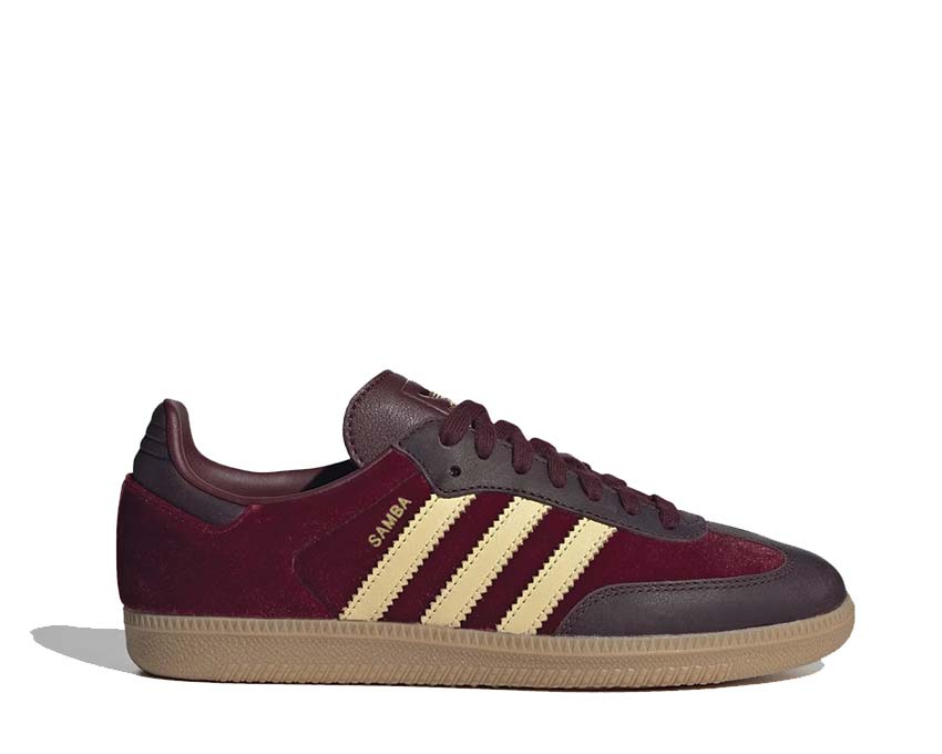 Adidas Samba OG W Sharp Red — sneaker femme iconique rouge vif