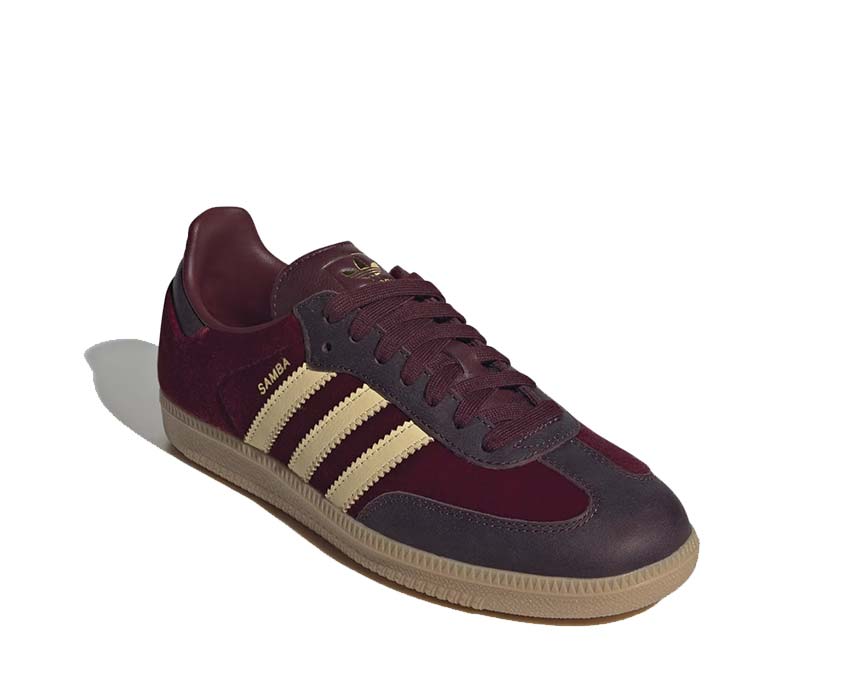 Adidas Samba OG W Sharp Red semelle — gomme Gum