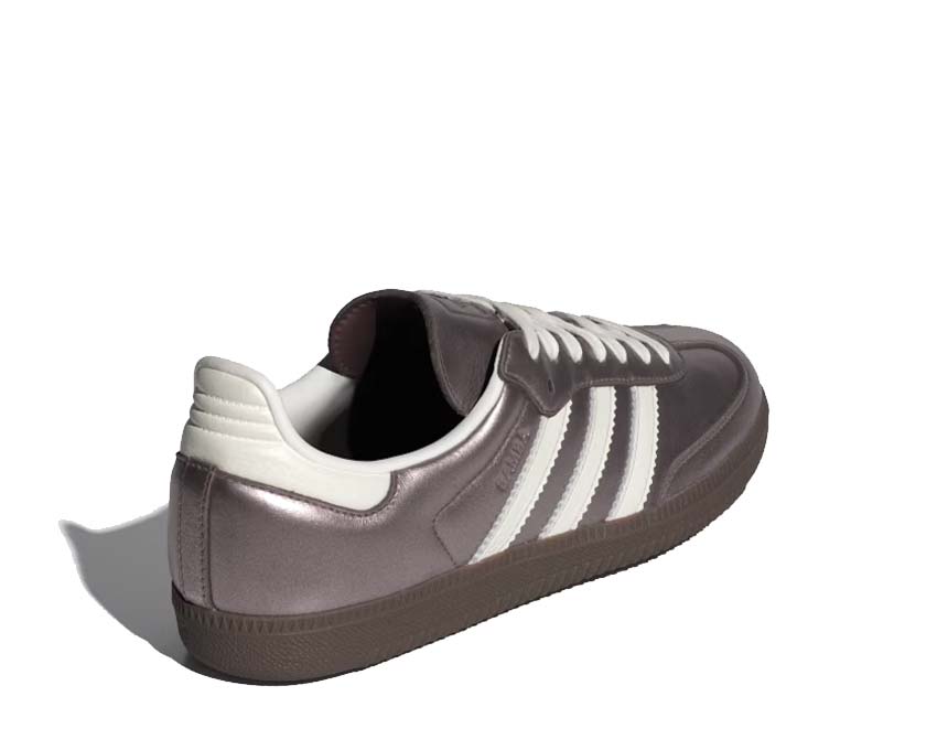 Adidas Samba OG W Metallic Purple semelle — semelle gomme gum classique