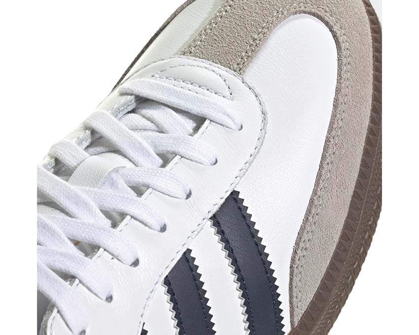 Adidas Samba OG White Night Indigo Seitenansicht — OG-Profil