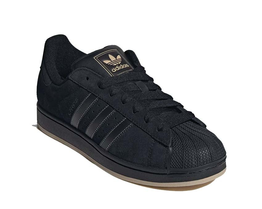 Adidas Superstar II Core Black suela — suela goma negra original