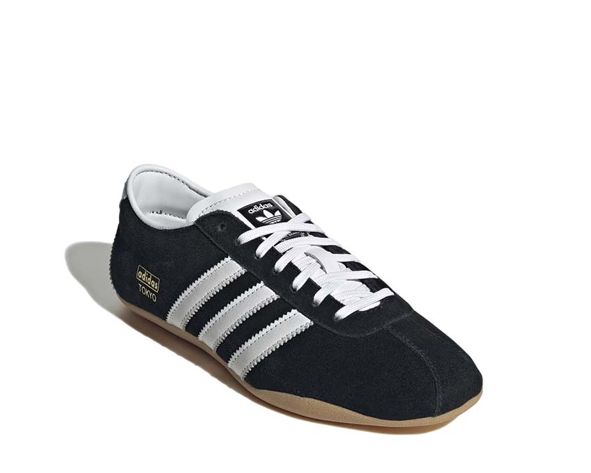 Adidas Tokyo W Core Black vue latérale — design épuré et amorti