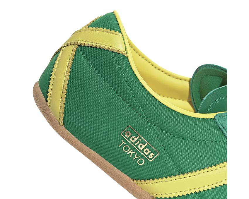 Adidas Tokyo W Green vue latérale — profil Tokyo W légère et moderne