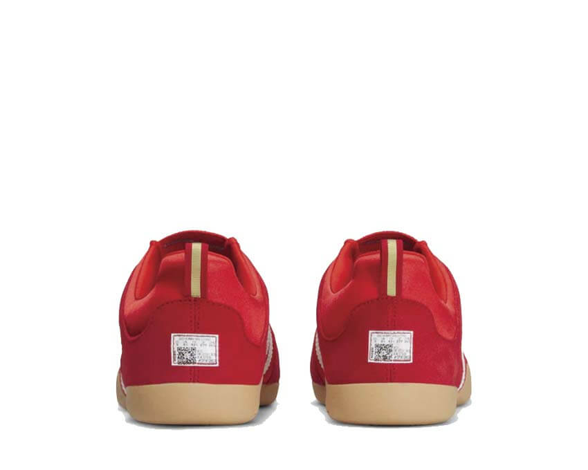 Adidas x Bad Bunny Ballerina Flamboyan détail — coloris flamboyan détails exclusifs