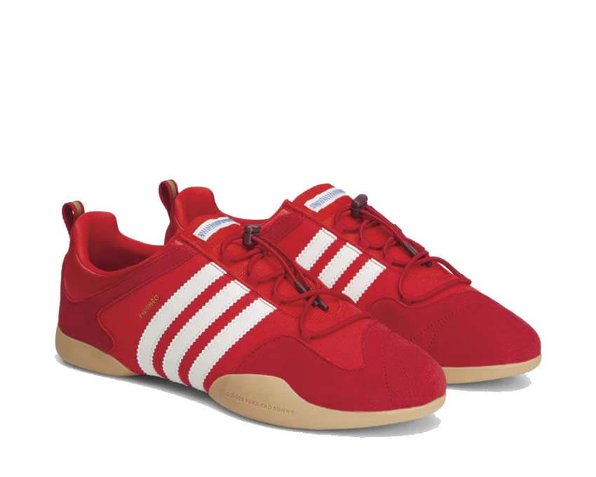 Adidas x Bad Bunny Ballerina Flamboyan vue latérale — silhouette ballerina tendance streetwear
