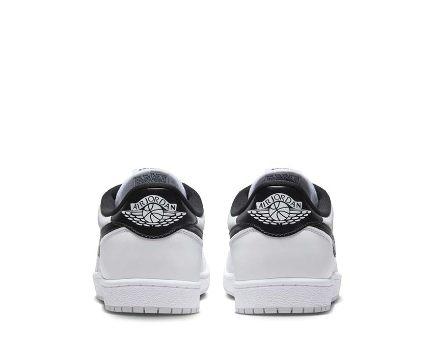 Jordan Air Jordan 1 Low '85 Metallic Black White Black Neutral Grey suela — goma OG