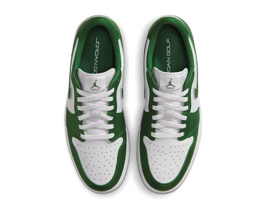Air Jordan 1 Low G Forest Green semelle — golf Jordan lifestyle iconic