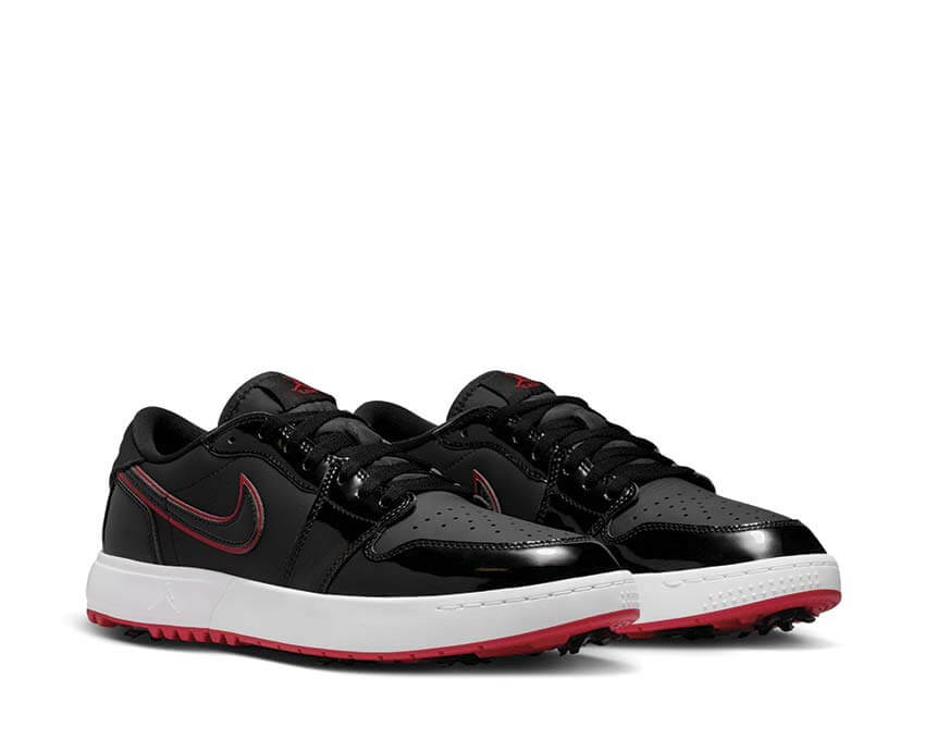 Air Jordan 1 Low G Spiked Bred arrière — chaussure golf Jordan iconic streetwear