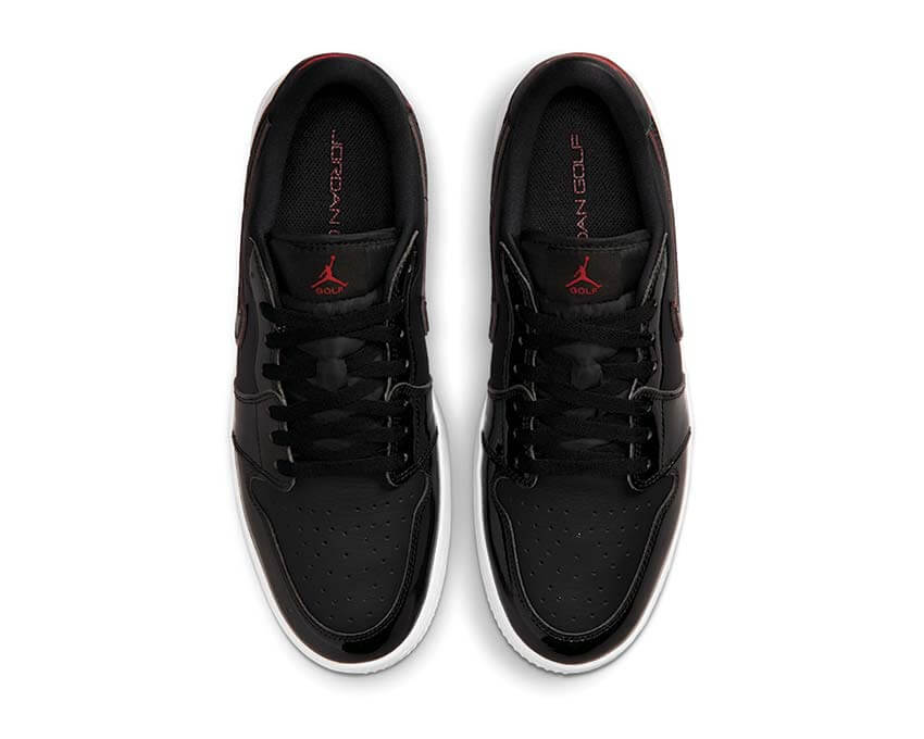 Air Jordan 1 Low G Spiked Bred semelle — golf Jordan retro iconic Bred