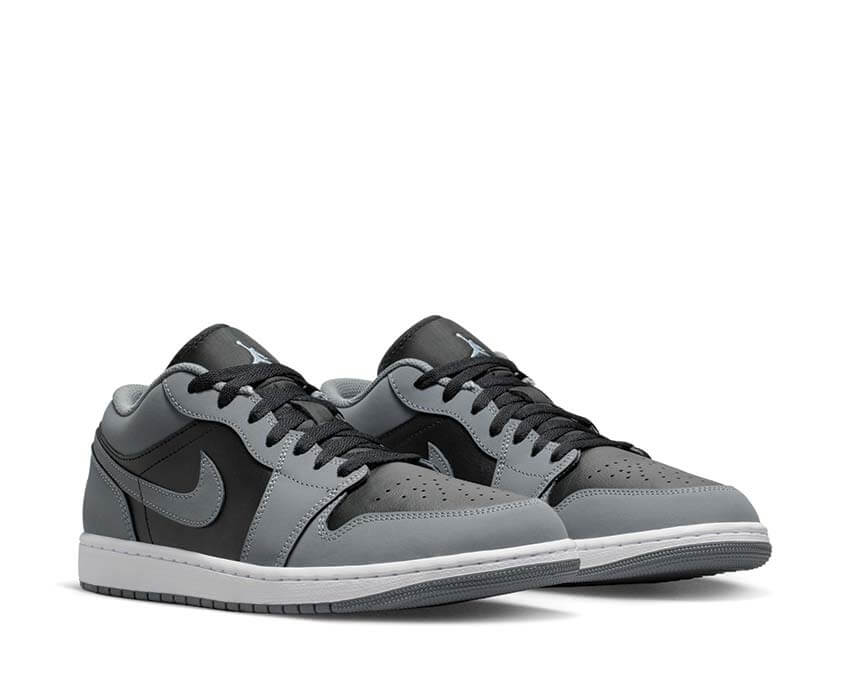 Air Jordan 1 Low Cool Grey arrière — chaussure Jordan streetwear iconic