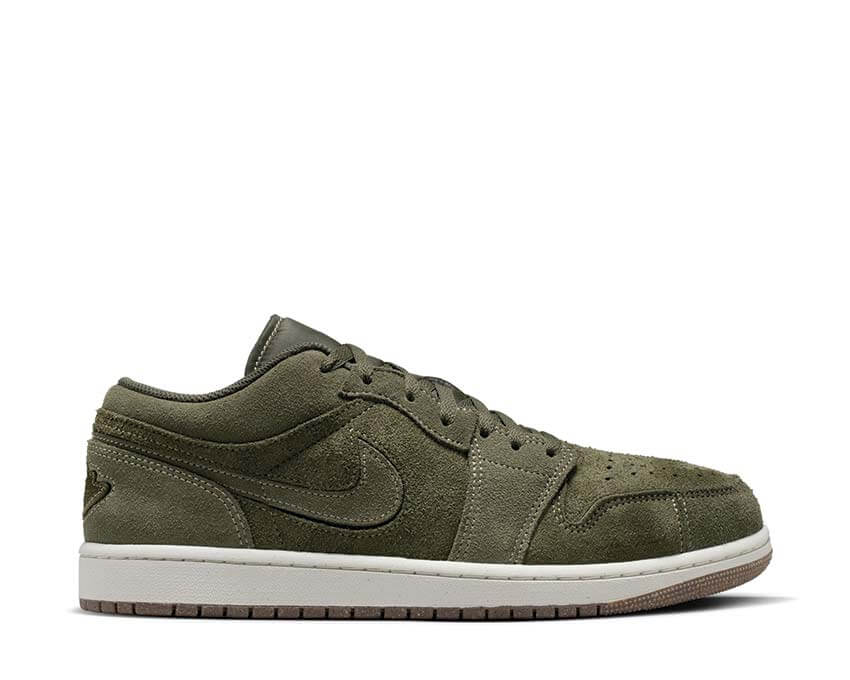 Air Jordan 1 Low SE Craft Cargo Khaki — baskets homme kaki basketball streetwear