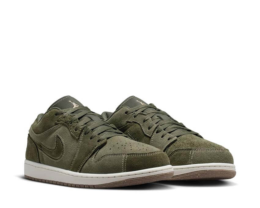 Air Jordan 1 Low SE Craft Cargo Khaki dessus — tissu kaki basketball culture OG
