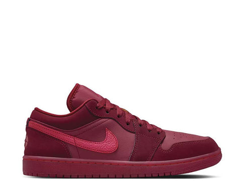 Air Jordan 1 Low SE W Sierra Red Rouge — baskets femme rouge basketball streetwear