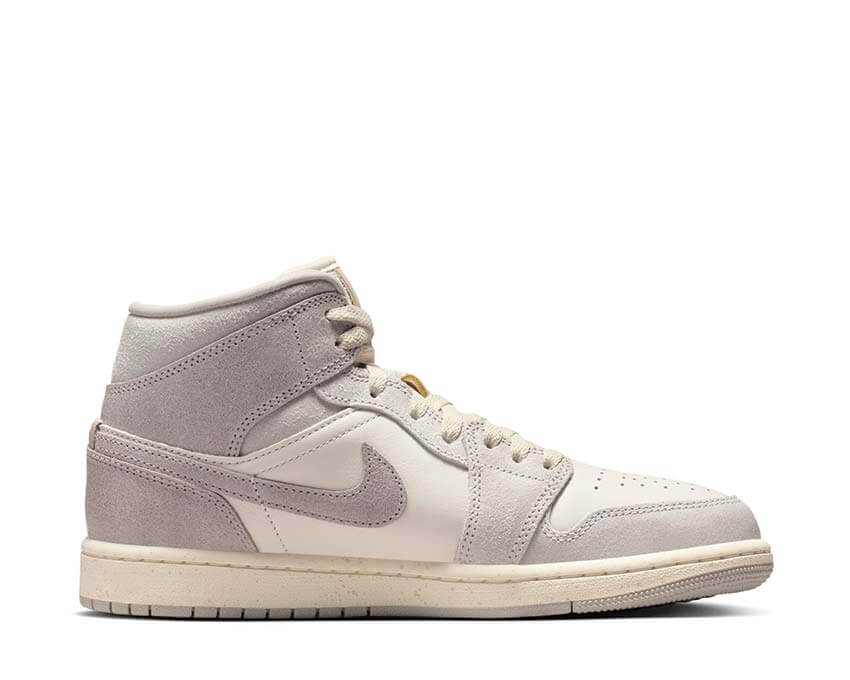 Air Jordan 1 Mid SE W Enigma Stone Gris — baskets femme basketball culture streetwear