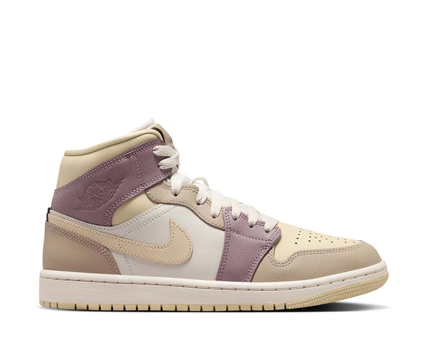 Jordan Air Jordan 1 Mid W Orewood Gold Khaki — sneaker mujer beige dorado
